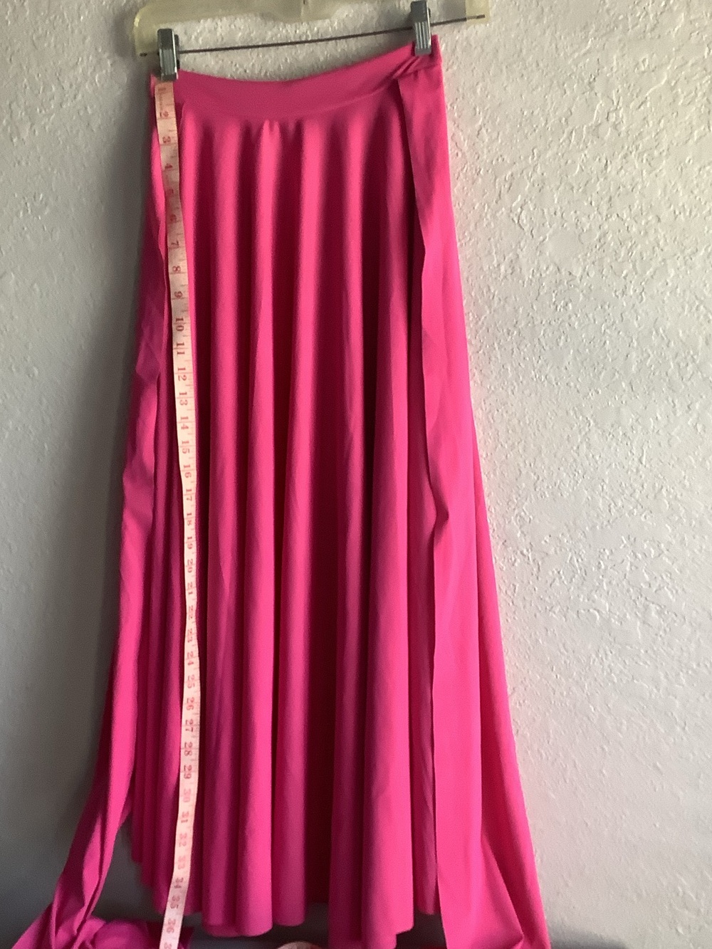 Blackmilk Bold Fuchsia Pink Maxi Wrap Dress - Picture 8 of 10